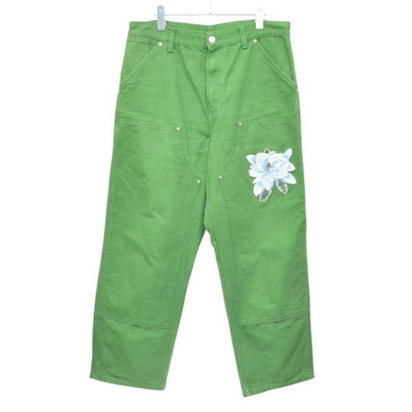 Double Knee Pant　フラワー刺繍ダブルニーパンツ　I031716 1CF 02 03