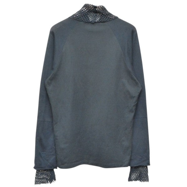 メッシュハイネックロングスリーブＴシャツ　長袖Tシャツ　W03-MT04-1402