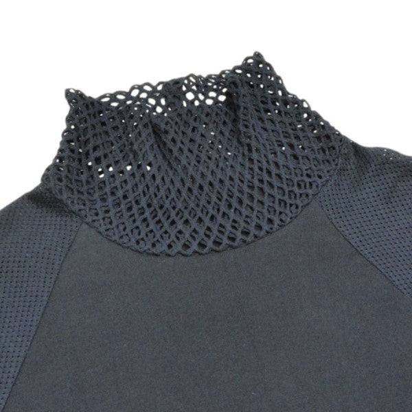 メッシュハイネックロングスリーブＴシャツ　長袖Tシャツ　W03-MT04-1402