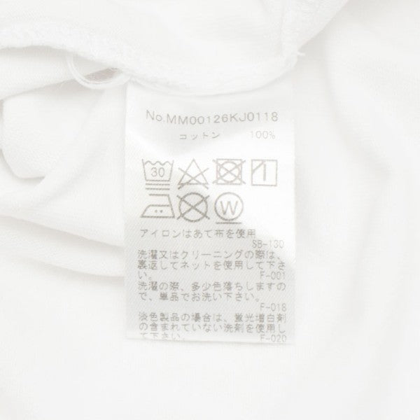 2026SS　ハンドライティング エンブロイダリー オーバーサイズ Tシャツ　OM00123KJ0119-O197