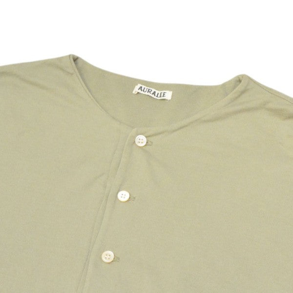 HIGH GAUGE PIQUE DOUBLE CLOTH HENLEY NECK　ハイゲージダブルクロスヘンリーネック　A8SH02HK