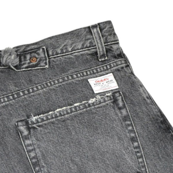 2025SS　Wide Vintage Denim Pants　ワイドヴィンテージデニムパンツ　タックバギージーンズ　25SSRG-DNM3