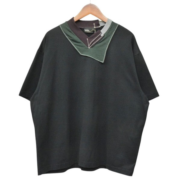 SALE‼️kolor レイヤード 半袖CS 美品 KOLOR(カラー) 2022SS 度詰め天竺VネックTシャツ 切替Tシャツ 22SCM