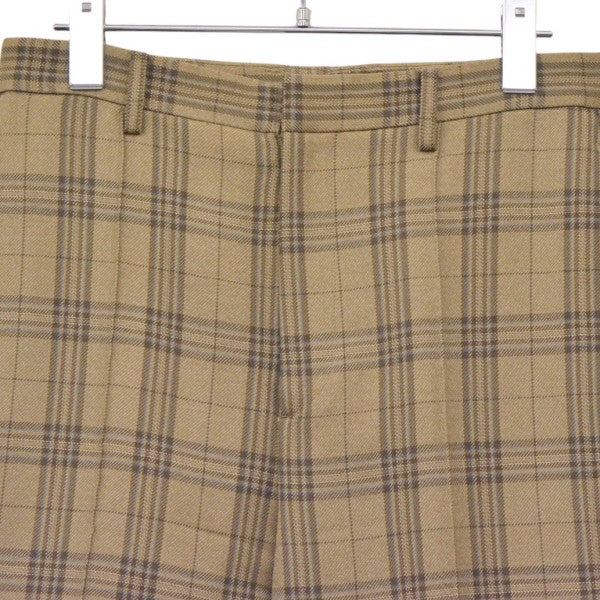 AURALEE 2019AW WOOL SERGE CHECK SLACKS ウールサージチェックスラックス A9AP06SC 古着・中古-3枚目のアイテム画像
