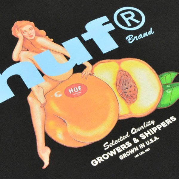 HUF 2025AW Peachy Hoodie プリントプルオーバーパーカー 古着・中古-4枚目のアイテム画像