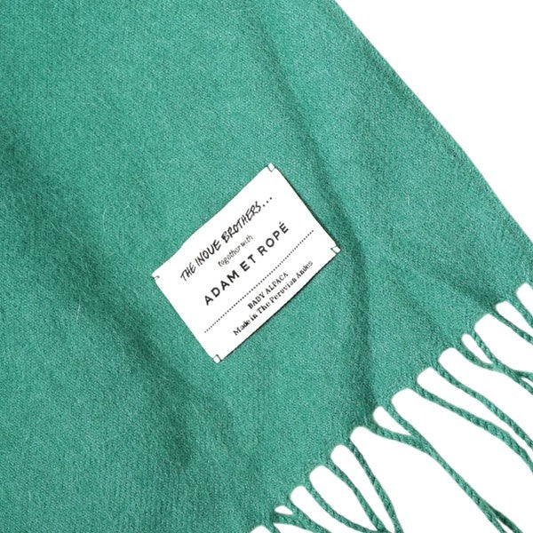 THE INOUE BROTHERS×Adam et Rope BRUSHED SCARF 大判マフラー