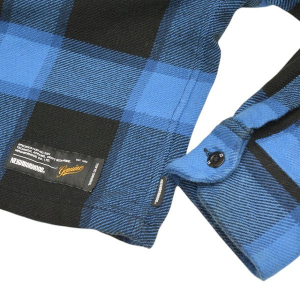 NEIGHBORHOOD 2025AW BUFFALO CHECK SHIRT LS バッファローチェックネルシャツ 252BENH-SHM02 古着・中古-4枚目のアイテム画像