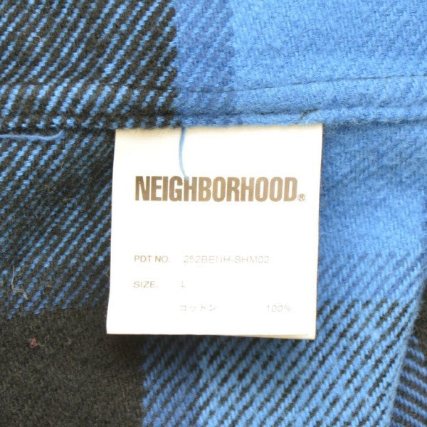 NEIGHBORHOOD 2025AW BUFFALO CHECK SHIRT LS バッファローチェックネルシャツ 252BENH-SHM02 古着・中古-6枚目のアイテム画像