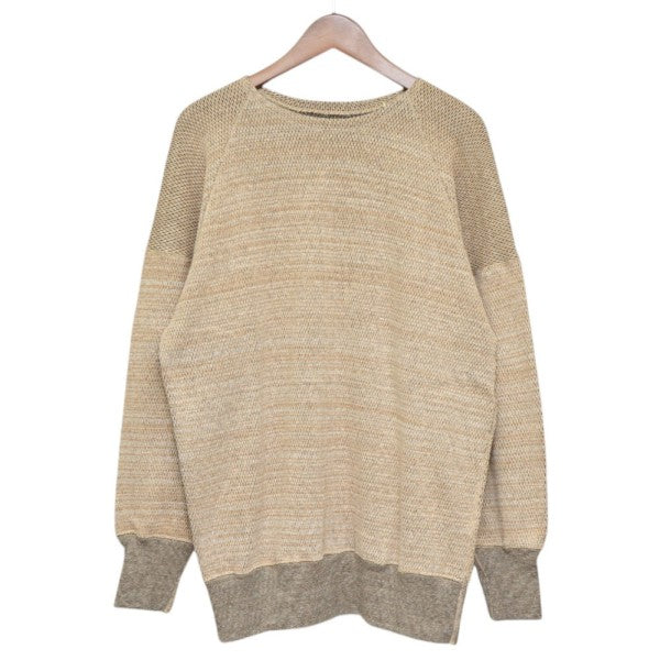 Olde Homesteader 2026SS TWEEDISH THERMAL CREW NECK LONG SLEEVE サーマルクルーネックニット セーター ロンT 14421 TT001 古着・中古-1枚目のアイテム画像