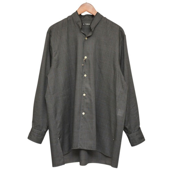 MAATEE＆SONS 2026SS ARTI SHIRTS H WOOL スタンドカラーチェックシャツ MT6103-0609A 古着・中古-1枚目のアイテム画像