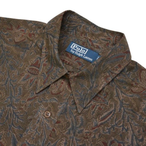 POLO RALPH LAUREN 総柄シャツ 古着・中古-3枚目のアイテム画像
