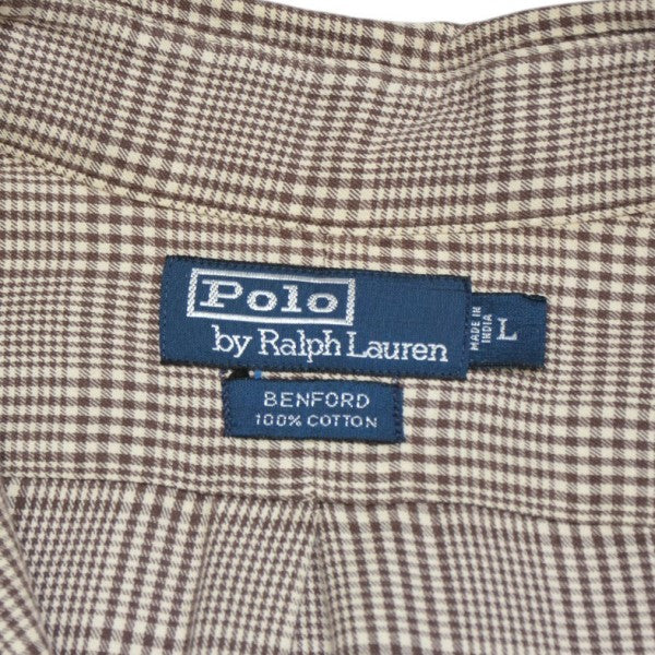 POLO RALPH LAUREN BENFORD チェックシャツ 古着・中古-5枚目のアイテム画像