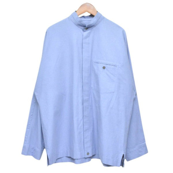 2026SS　STREAMLINE SHIRT　ストリームラインシャツ　スカーフブラウス　バンドカラー　HP61-FJ300