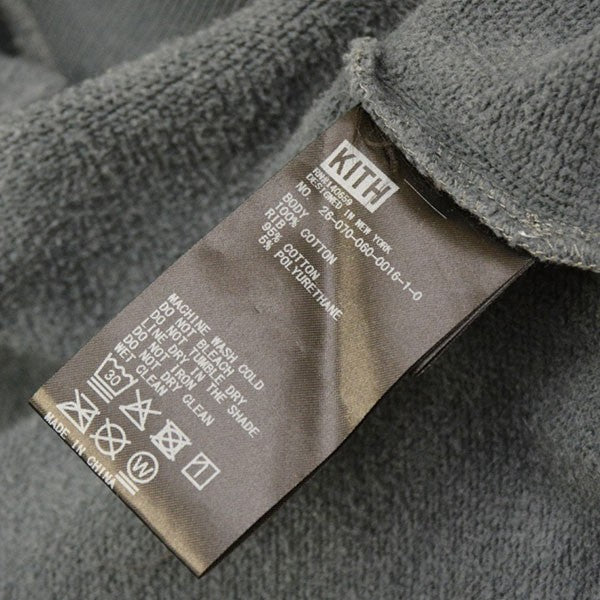 KITH(キス) Garment Dyed Crewneck ガーメントダイクルーネック