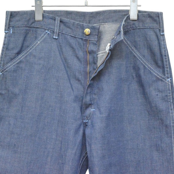 1980s　デニムペインターパンツ　SCOVILLジップ