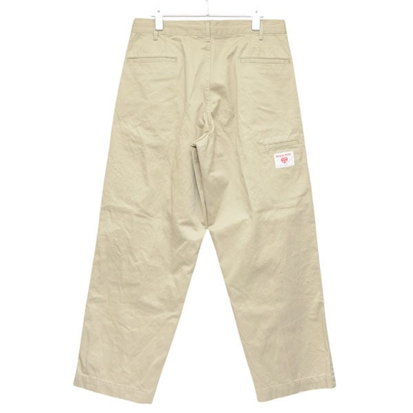 SKATER PANTS　チノパン　スケーターパンツ　タックワイドテーパードパンツ　HM32PT013