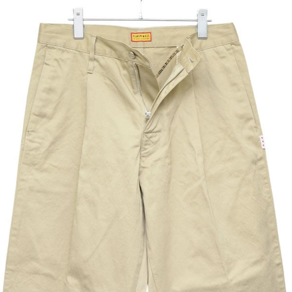 SKATER PANTS　チノパン　スケーターパンツ　タックワイドテーパードパンツ　HM32PT013