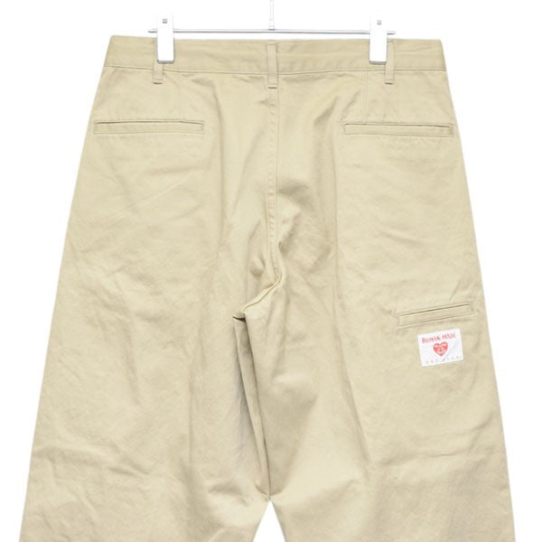 SKATER PANTS　チノパン　スケーターパンツ　タックワイドテーパードパンツ　HM32PT013
