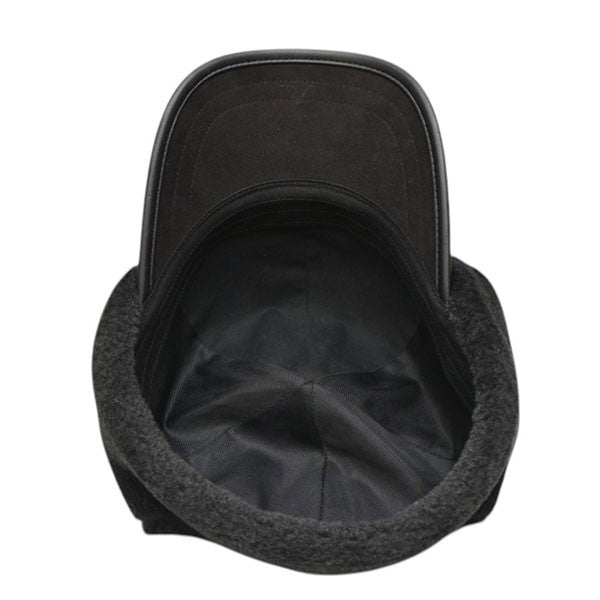 2022AW　Shearling Earflap 6-Panel　イヤーフラップボアキャップ　フェイクスウェードキャップ