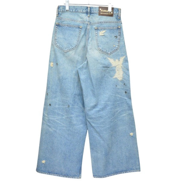 2026SS　MB BAGGY JEANS ANGEL DAMAGE　MASU BOY　バギージーンズ　B26U6PL003