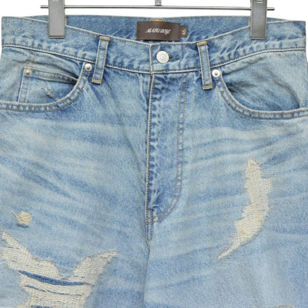 2026SS　MB BAGGY JEANS ANGEL DAMAGE　MASU BOY　バギージーンズ　B26U6PL003