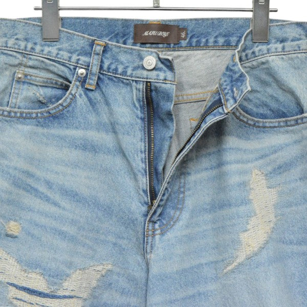2026SS　MB BAGGY JEANS ANGEL DAMAGE　MASU BOY　バギージーンズ　B26U6PL003