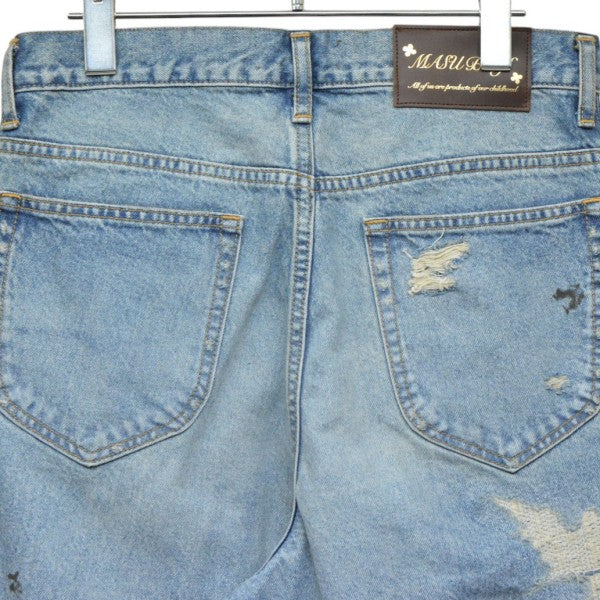 2026SS　MB BAGGY JEANS ANGEL DAMAGE　MASU BOY　バギージーンズ　B26U6PL003