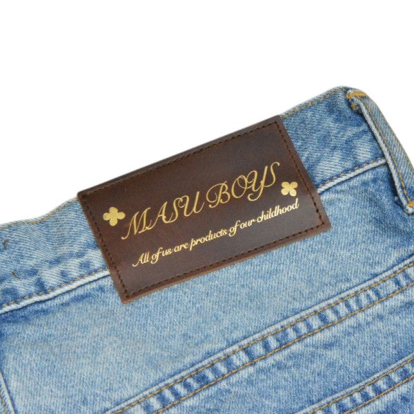 2026SS　MB BAGGY JEANS ANGEL DAMAGE　MASU BOY　バギージーンズ　B26U6PL003