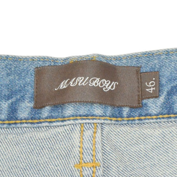 2026SS　MB BAGGY JEANS ANGEL DAMAGE　MASU BOY　バギージーンズ　B26U6PL003