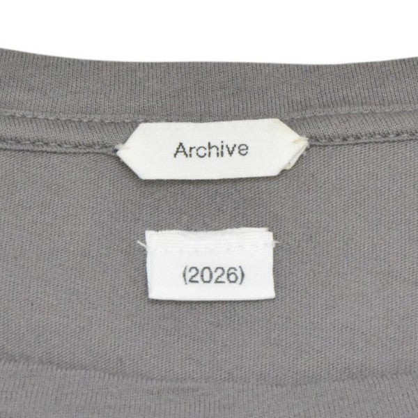 2026SS　Longsleeves (Archive)　シルク混長袖Tシャツ　ロングスリーブＴシャツ