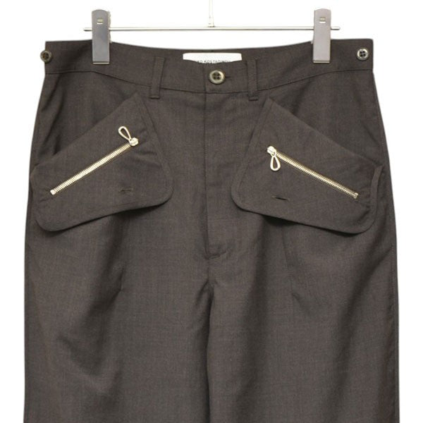 2026SS　KOMLO TROUSER　ウールスラックスパンツ　7886110333