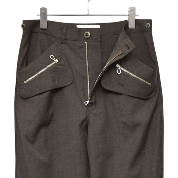 2026SS　KOMLO TROUSER　ウールスラックスパンツ　7886110333