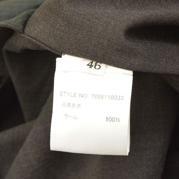 2026SS　KOMLO TROUSER　ウールスラックスパンツ　7886110333