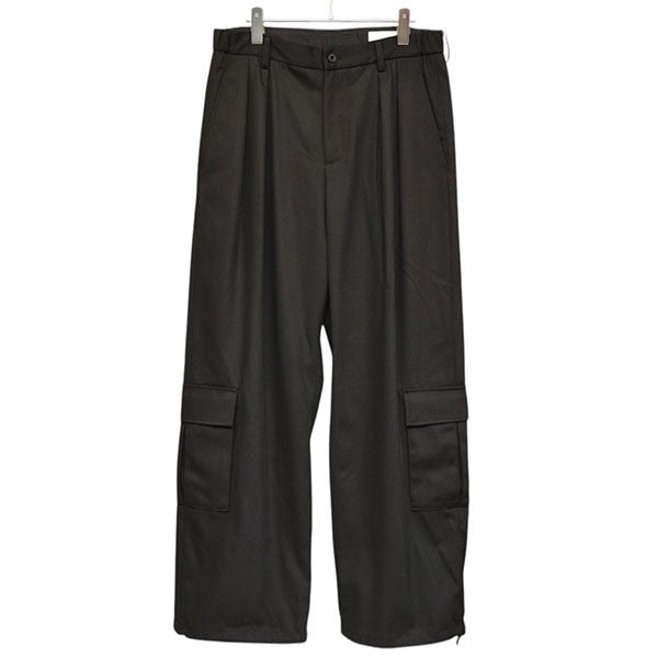 2025AW　TWO TUCKS WIDE CARGO PANTS　2タックワイドカーゴパンツ　IH-25FW-P040-WRK