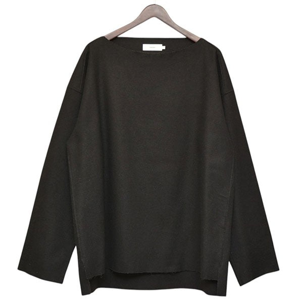 ウールロングスリーブカットソー　ボートネックウールロングスリーブTシャツ　ニット　セーター　GPW16-PO02