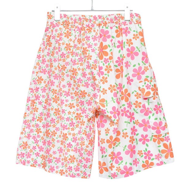 Long-Length Printed Recycled-Shell Swim Shorts　総柄ショートパンツ
