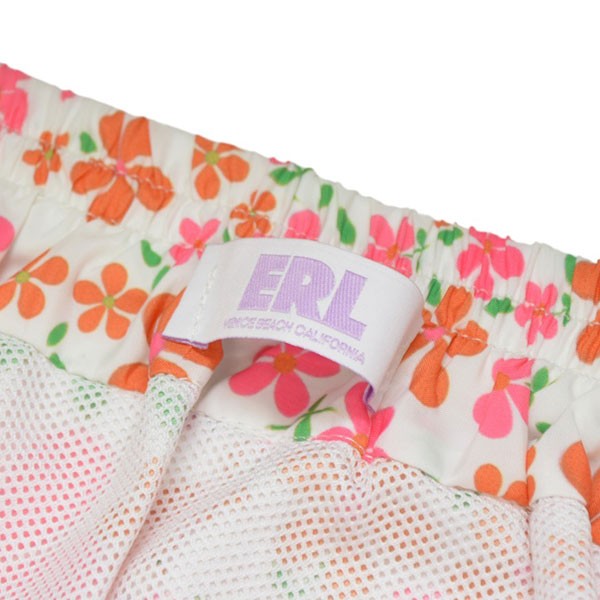 Long-Length Printed Recycled-Shell Swim Shorts　総柄ショートパンツ