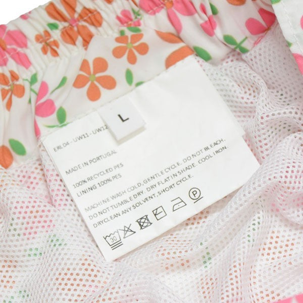 Long-Length Printed Recycled-Shell Swim Shorts　総柄ショートパンツ