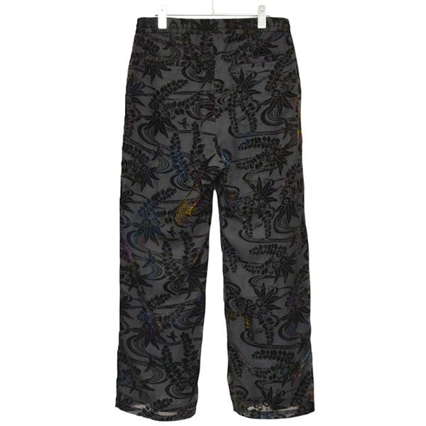 2024AW　RYUKYU DYEING VELVET PANTS　総柄ベロアパンツ　T24AW-PT02