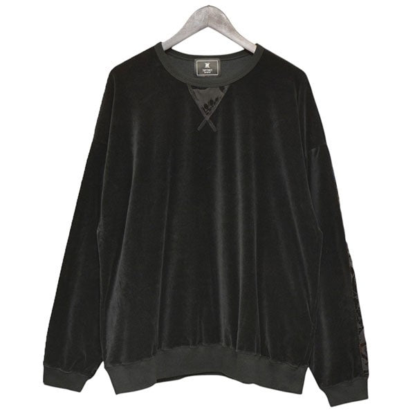 2024AW　RYUKYU DYEING VELVET PULLOVER　ベロアスウェット　トレーナー　T24AW-C02