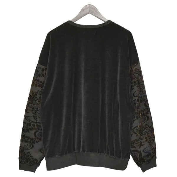2024AW　RYUKYU DYEING VELVET PULLOVER　ベロアスウェット　トレーナー　T24AW-C02