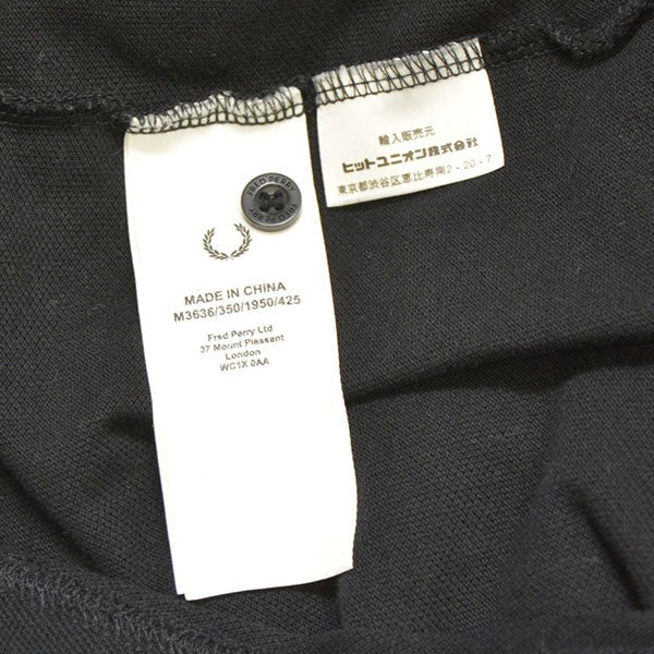 The Fred Perry Shirt　ロングスリーブポロシャツ　M3636