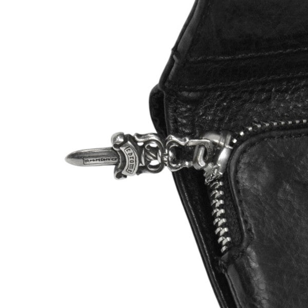 CHROME HEARTS JOEY ジョーイ レザーウォレット 二つ折り財布 古着・中古-5枚目のアイテム画像
