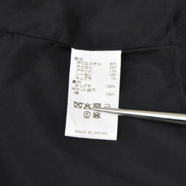 DAIRIKU 2025AW Big-Sleeve Tucked Tweed Coat ビッグスリーブタックツイードロングステンカラーコート 25AW O8 古着・中古-7枚目のアイテム画像