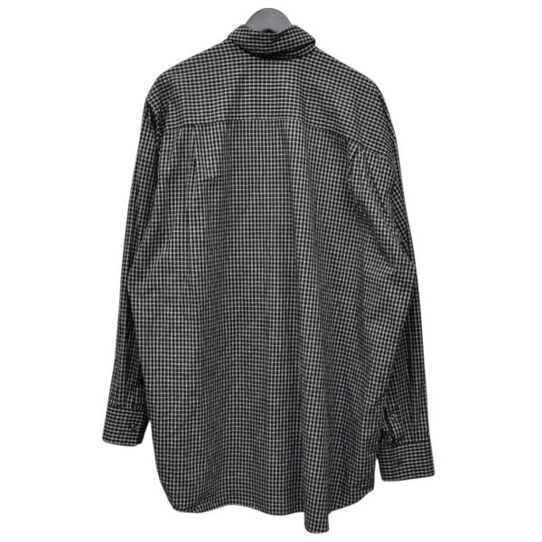 KEISUKE YOSHIDA 2026SS Windward Short Shirt ウィンドワードショートシャツ フロントドレープチェックシャツ KYB61FJ013 古着・中古-2枚目のアイテム画像