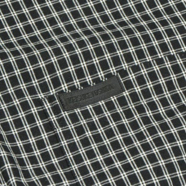 KEISUKE YOSHIDA 2026SS Windward Short Shirt ウィンドワードショートシャツ フロントドレープチェックシャツ KYB61FJ013 古着・中古-4枚目のアイテム画像