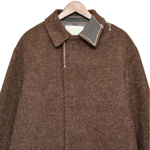 2021AW　SOUTIEN COLLAR COAT　ケンピメルトン　ステンカラーコート　21WCM-C06107