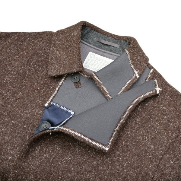 2021AW　SOUTIEN COLLAR COAT　ケンピメルトン　ステンカラーコート　21WCM-C06107