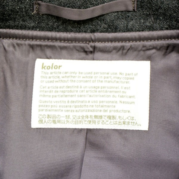 2021AW　SOUTIEN COLLAR COAT　ケンピメルトン　ステンカラーコート　21WCM-C06107