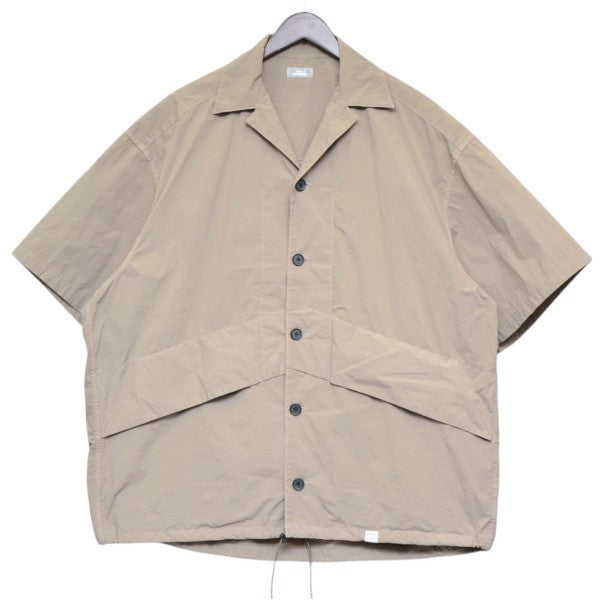 2024SS　OVER DYE SHIRT　オーバーダイシャツ　半袖オープンカラーシャツ　24SBM-G03132